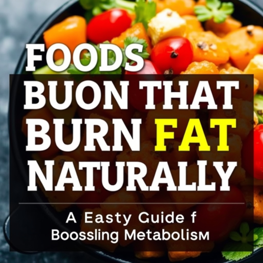 Foods That Burn Fat Naturally: A Tasty Guide to Boosting Metabolism
