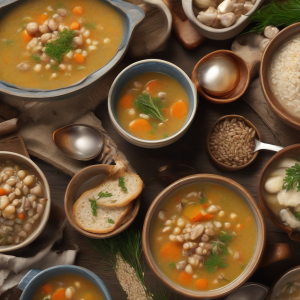 Traditional Grain Soup: A Hearty, Healthy Classic