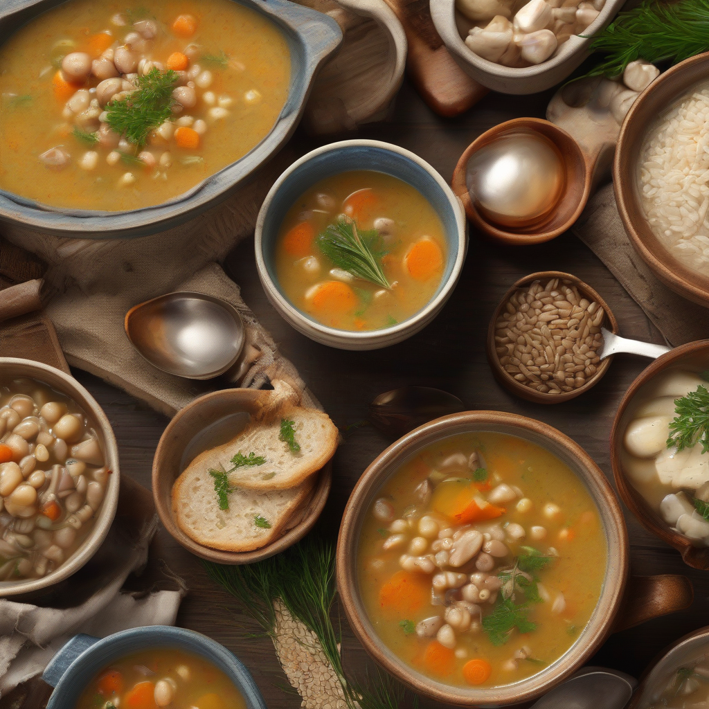 Traditional Grain Soup: A Hearty, Healthy Classic